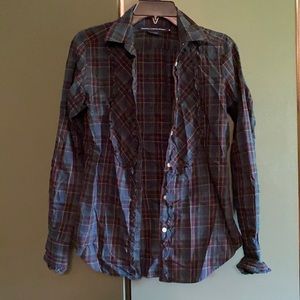 Adorable Plaid button up